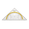  Geodreieck 14,0 cm von WESTCOTT 