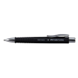  Kugelschreiber POLY BALL Colours XB von FABER-CASTELL, schwarz 