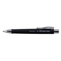 Kugelschreiber POLY BALL Colours XB von FABER-CASTELL, schwarz