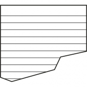  Notizbuch Chinakladde von Landré, A4, liniert, schwarz/rot 