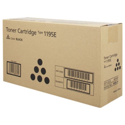 Original Ricoh TYPE 1195 E 431147 Toner schwarz (ca. 2.600 Seiten)
