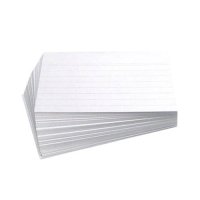 100 Karteikarten, DIN A7, weiß, liniert