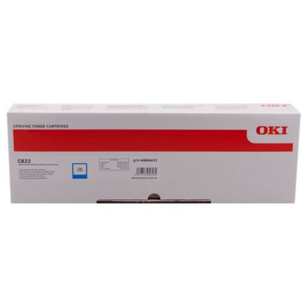 Original OKI 44844615 Toner cyan (ca. 7.300 Seiten)