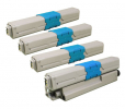  4 Toner von tintenalarm.de ersetzt Oki 46508712, 46508711, 46508710, 46508709 