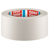  Packband von Tesa, 5,0 Breite, Kraftpapier, weiß 