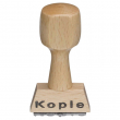  Textstempel -Kopie-, 3,3 x 0,7 cm, Holz 