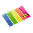  Haftmarker Mini von Post-it, 5x 20 Streifen, farbsortiert 
