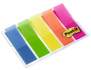  Haftmarker im Spender Index Mini von Post-it, 5x 20 Streifen, farbsortiert 