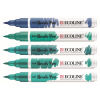  5 Talens ECOLINE Brush-Pens dunkelgrün 
