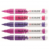  5 Talens ECOLINE Brush-Pens lila 