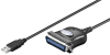  USB Kabel 2.0 A/Centronics von Goobay, 1,5 m 