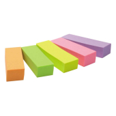  Haftmarker Notes Markers von Post-it, 5x 100 Streifen, farbsortiert 
