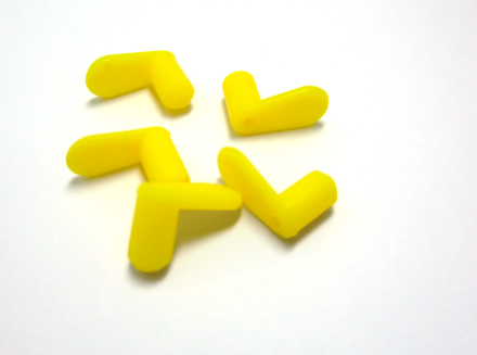 5 Stück Gummistöpsel 4 mm zum verschließen einer Füllöffnung