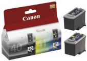  Original Canon PG-40 + CL-41 0615B043 0615 B 036 Tintenpatrone Multipack schwarz + color 