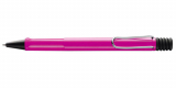  Kugelschreiber safari von LAMY, Schreibfarbe blau, pink hochglänzend 
