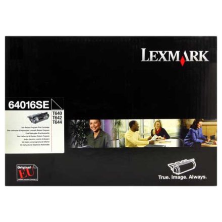 Original Lexmark 64016SE T64x Toner schwarz return program (ca. 6.000 Seiten)