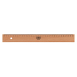  Lineal 30,0 cm von M + R, natur, Holz 
