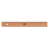  Lineal 30,0 cm von M + R, natur, Holz 