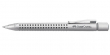 Kugelschreiber GRIP 2011 von FABER-CASTELL, silber 