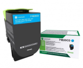  Original Lexmark 71B20C0 Toner cyan return program (ca. 2.300 Seiten) 