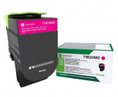  Original Lexmark 71B20M0 CS/CX317/417/517 Toner magenta return program (ca. 2.300 Seiten) 