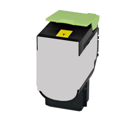 Toner von tintenalarm.de ersetzt Lexmark 71B2HY0 gelb (ca. 3.500 Seiten)