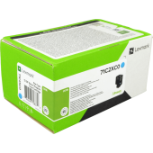  Original Lexmark 71C2XC0 CS735 Toner cyan extra High-Capacity return program (ca. 12.500 Seiten) 