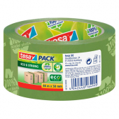  Packband tesapack Eco & Strong von Tesa, 5,0 cm Breite, PP, grün 