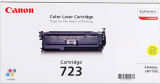  Original Canon 723Y 2641 B 002 Toner gelb (ca. 8.500 Seiten) 