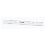 Lineal 30,0 cm von M + R, glasklar