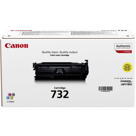 Original Canon 732Y 6260 B 002 Toner gelb (ca. 6.400 Seiten)