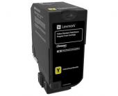  Original Lexmark 74C2SY0 CS/CX725 Toner gelb return program (ca. 7.000 Seiten) 