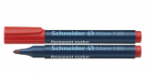  10 Permanentmarker Maxx 130 von Schneider, rot 