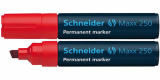  Permanentmarker Maxx 250 von Schneider, rot 