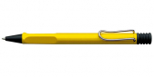  Kugelschreiber safari von Lamy, Schreibfarbe blau, gelb 