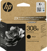  Original HP 308E, 7FP22UE Tintenpatrone schwarz Evomore (ca. 320 Seiten) 
