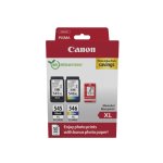 Original Canon PG-545XL+CL-546XL 8286 B 011 Tintenpatrone Multipack schwarz + color High-Capacity +50 Blatt Fotopapier Photo Value Pack