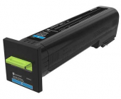  Original Lexmark 82K2HC0 CX820/825/860 Toner cyan High-Capacity return program (ca. 17.000 Seiten) 