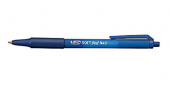  12 Kugelschreiber SOFT Feel von Bic, Schreibfarbe blau 