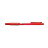  12 Kugelschreiber SOFT Feel von BiC, Schreibfarbe rot 