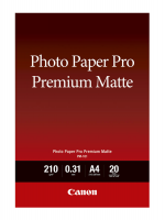 Fotopapier A4, 210 g/m², 20 Blatt, matt, Canon PM-101