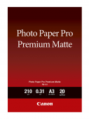  Fotopapier A3, 210 g/m², 20 Blatt, matt, Canon PM-101 