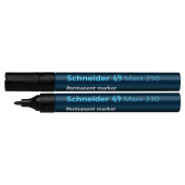  10 Permanentmarker Maxx 230 von Schneider, schwarz 
