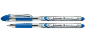  10 Kugelschreiber Slider Basic von Schneider, Schreibfarbe blau 