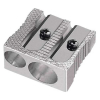  Metallspitzer doppelt von M + R, silber 