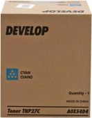  Original Develop TNP-27 C A0X54D4 Toner cyan (ca. 4.500 Seiten) 