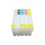  4 leicht befüllbare Auto-Reset-Patronen kompatibel Epson T3581, T3582, T3583, T3584 und T3591, T3592, T3593, T3594 