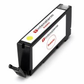  Druckerpatrone Basic kompatibel ersetzt Canon CLI-521Y / 2936B001 gelb (ca. 477 Seiten) 