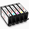  5 Druckerpatronen Basic kompatibel ersetzt Canon PGI-520PGBK und CLI-521 Serie (Multipack) 