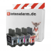  4 Druckerpatronen von tintenalarm.de ersetzt Brother LC-900 